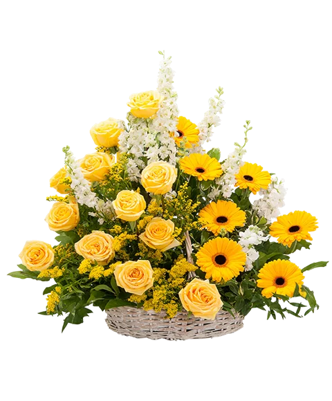 Cesto di fiori